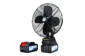 Вентилятор портативный (VAP-8) (8", 2 аккум. 21V(тяж), автооборот)