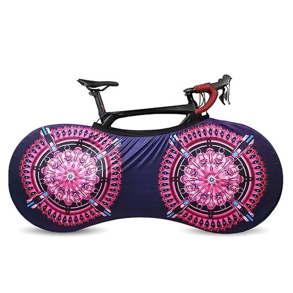 Чехол для велосипеда West Biking 0719219 Узоры L светоотражающая велонакидка