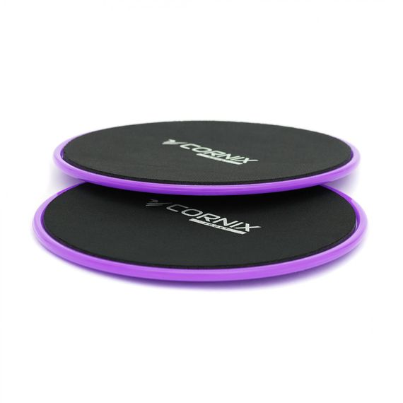 Диски-слайдери Cornix Sliding Disc для ковзання (глайдингу) 2 шт XR-0181 Purple | Зображення 1