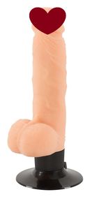 Вібратор на присосці Nature Skin Realistic Vibe M Sex Aura