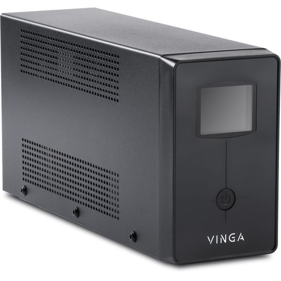 Пристрій безперебійного живлення Vinga LCD 2000VA metall case (VPC-2000M) | Зображення 4