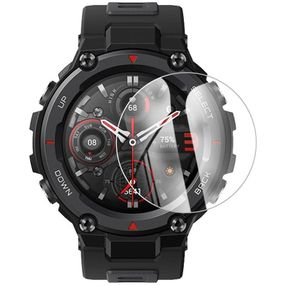 Полимерная пленка 3D (full glue) (тех.пак) для Xiaomi Amazfit T-Rex Pro Прозрачный