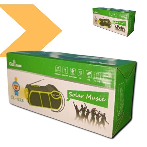 Ліхтар CL-823 з функцією PowerBank і сонячною зарядкою XPRO 60 (MER-15412_277) | Зображення 1