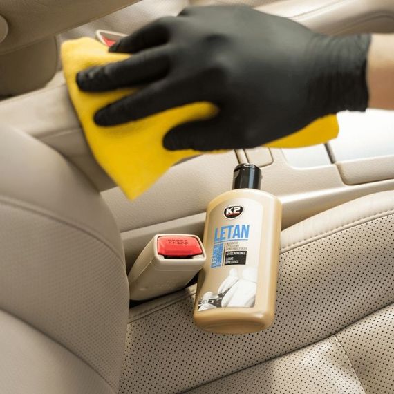 Очиститель-восстановитель для кожи K2 Letan 250 мл молочко (K202N) | Зображення 3