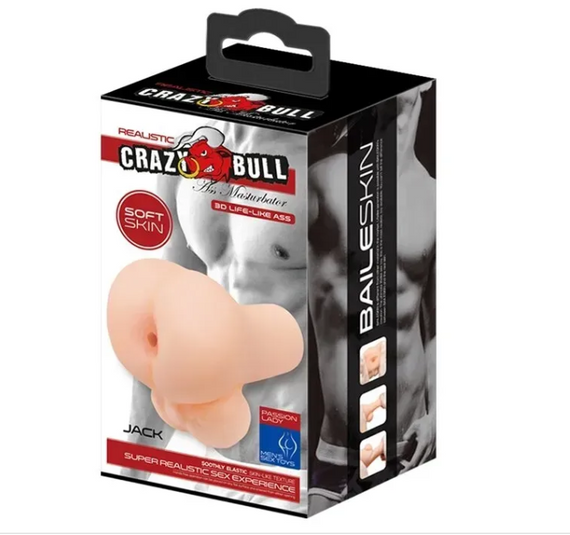 Мастурбатор-анус CRAZY BULL- JACK, BM-009151 Sex Aura | Зображення 1
