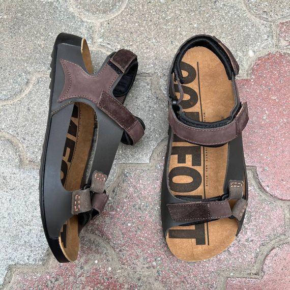 Коричневі чоловічі сандалі Kadar 41 43 44 45 розмір | Зображення 2