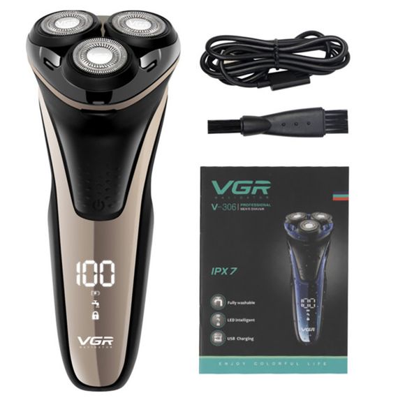 Електробритва VGR V-306 акумуляторна для стрижки волосся