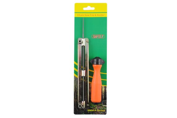 Напилок бензопильний Ø4,8 mm (+планка, ручка) SAFELY