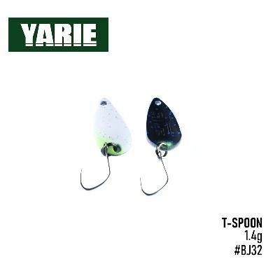 Блесна Yarie T-Spoon №706 21mm 1,4g (BJ-32)