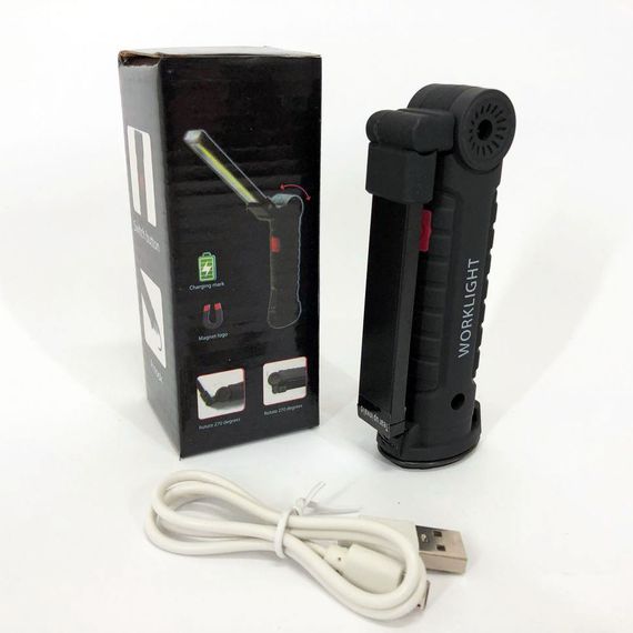 Акумуляторний ліхтарик для намету W51-SMD+COB, Ліхтар з гачком для підвішування, Кемпінговий світильник TH-92 | Зображення 9