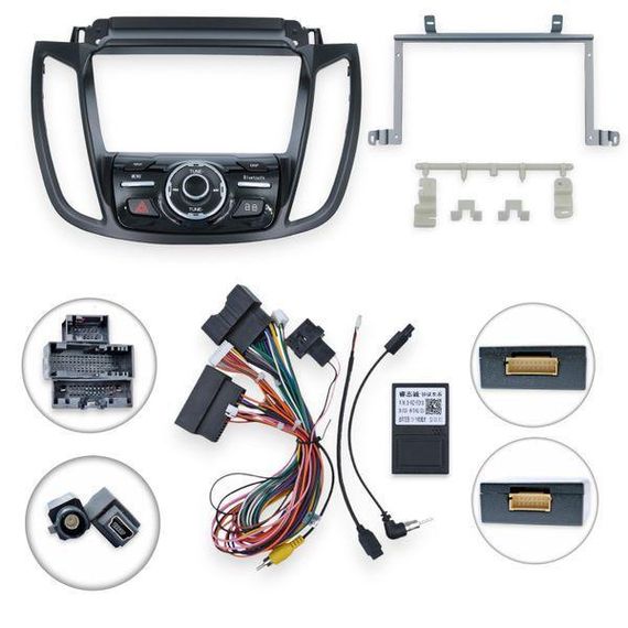 Штатна магнітола серії Mekede M200S 2K під Ford Kuga 2 Escape 3 2012 - 2019 (K1) 9 дюймів | Зображення 1