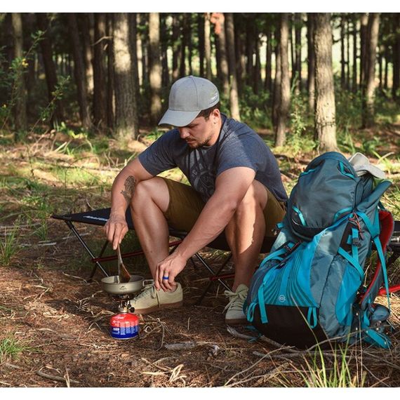 Сковорідка титанова з розкладною ручкою 17 см Naturehike NH18T010-A | Зображення 3
