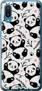 Чохол на Samsung Galaxy A02 A022G Панди "4318u-2260-2448"