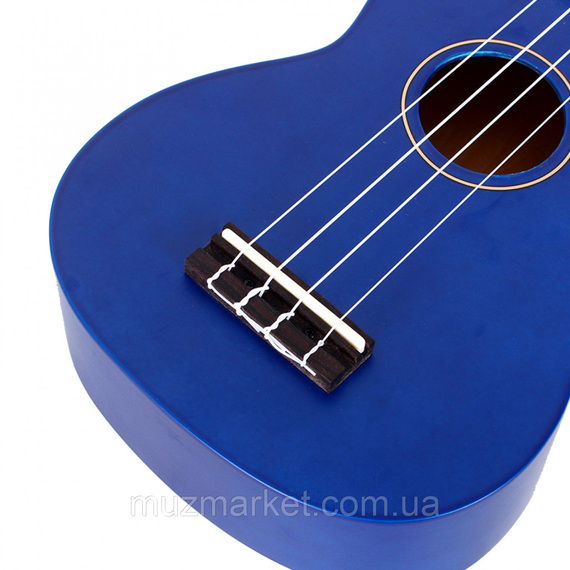 Укулеле сопрано Alfabeto U21 Blue + чохол | Зображення 4