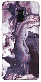 Чохол IBANAN Червоний мармур для Samsung A530 Galaxy A8 (2018), Червоний