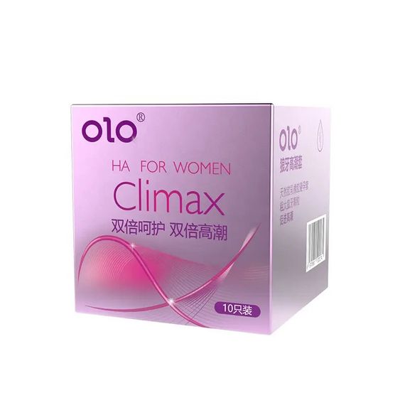 Презервативы Olo CLIMAX с гиалуроновой кислотой 10шт | Зображення 1