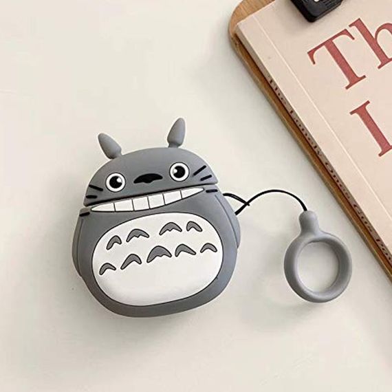 Силіконовий футляр Cartoons&Heroes для навушників AirPods 1/2 + кільце | Зображення 1