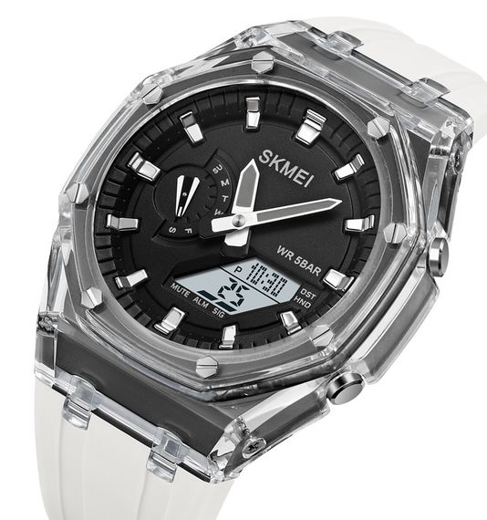 Skmei 2100WTBK White-Black SALE | Зображення 1