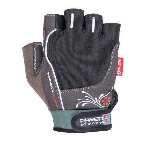 Рукавички для фітнесу Power System PS-2570 Woman’s Power жіночі Black XS | Зображення 1
