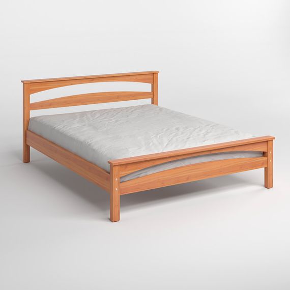 Двоспальне дерев'яне ліжко Mebigrand Чикаго Сіті Яблуня 160х200 см (MBG-9957) | Зображення 1