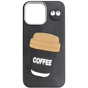 Чохол TPU Leather Toys для Apple iPhone 11 Pro (5.8") Coffee / Black
