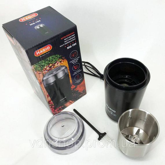 Кофемолка для помола кофе и специй MAGIO, Кофемолка с функцией измельчения зерен для эспрессо IN-29 | Зображення 7