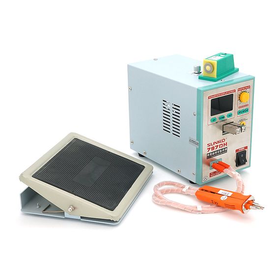 Аппарат точечной сварки конденсаторный SUNKKO S797DH, Ni-MH, лента 0.3мм, 220V