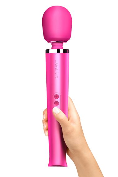 Вібратор мікрофон Le Wand RECHARGEABLE MASSAGER, пурпурний