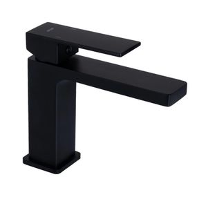 Смеситель для раковины Qtap Gemini QTGEM270BLM45674 Black Matt