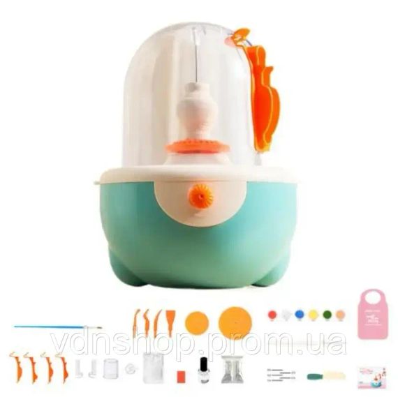 Детская игрушка для гончарного искусства / Электрическая игрушка для лепки глины своими руками /Развивающая гончарная игрушка | Зображення 4