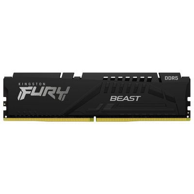 Модуль памяти для компьютера DDR5 16GB 5600 MHz Beast AM5 Black Kingston Fury (ex.HyperX) (KF556C36BBE-16)