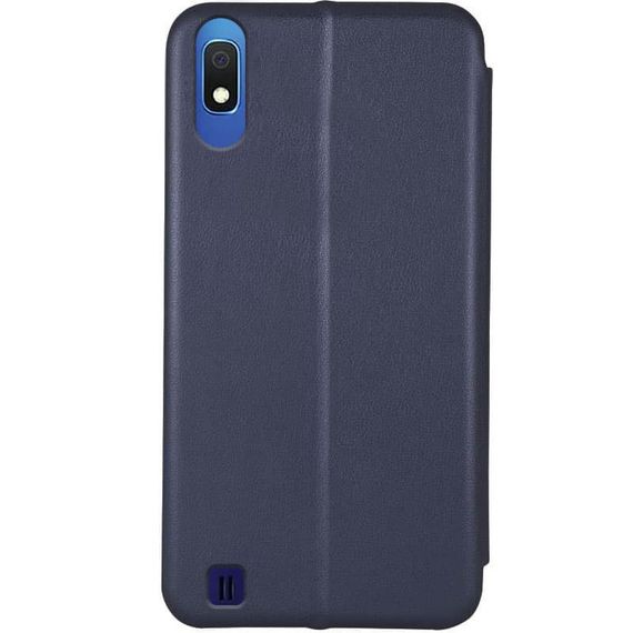 Кожаный чехол-книжка Classy для Samsung Galaxy A10 (A105F) Темно-синий | Зображення 1
