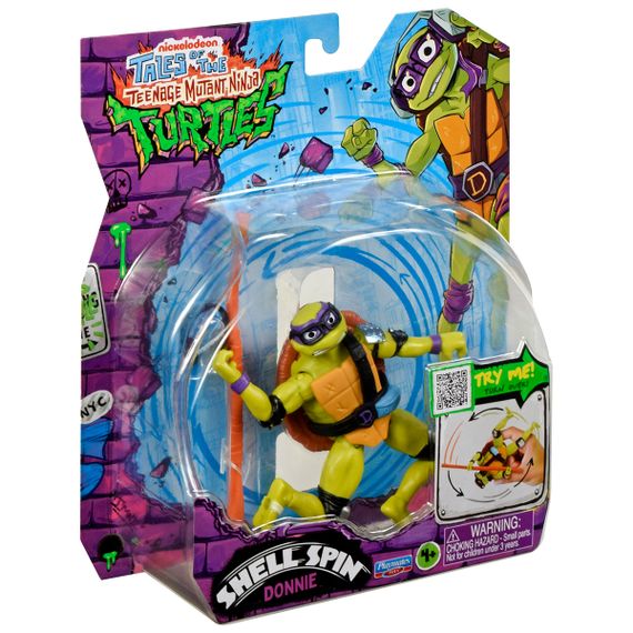 Екшен-фігурка з бойовим механізмом Квартал ніндзя: Геній Донателло | Зображення 5