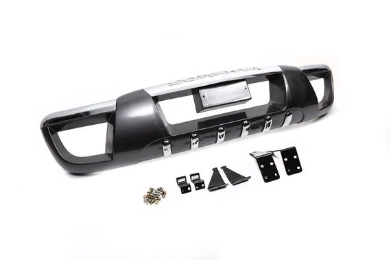 Передня накладка F001 (пластик) для Kia Sorento 2002-2009 рр | Зображення 2