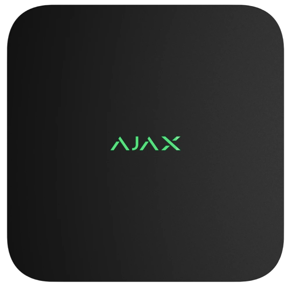 Ajax NVR DC (8ch) black Відеореєстратор