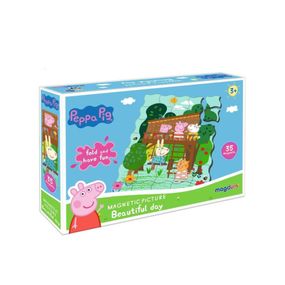 Магнитный пазл Свинка Пеппа "Великолепный день" Magdum МЕ 5031-07