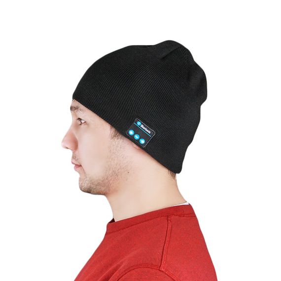 Шапка с встроенными bluetooth наушниками SPS Hat BT ∙ Портативная колонка-шапка Bluetooth music hat | Зображення 3