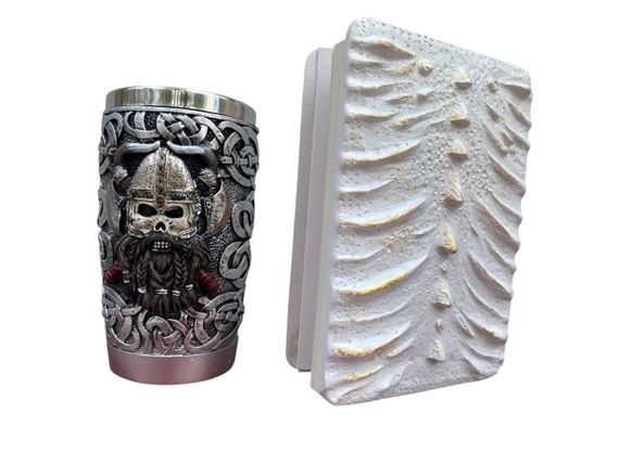 Подарунковий набір Стакан 3D Вікінг Лицарь і Блокнот 3D «Око Крижаного Хранителя» | Зображення 1