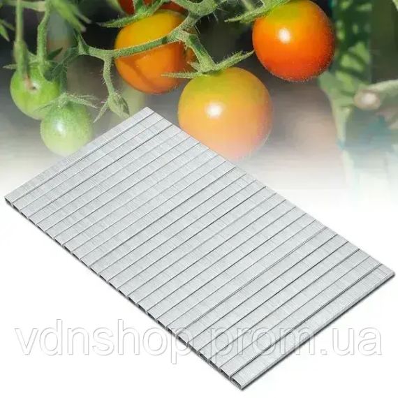 Скобы для садового подвязочного степлера 10000 шт, 6х4 мм, 604С / Упаковка скоб для тапенера