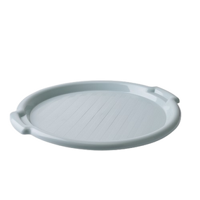 Таця кругла d38,85*2,45 см пластик поліну Алеана