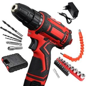 Потужна акумуляторна викрутка, Компактний легкий шуруповерт, Безщітковий шуруповерт для дому IJ-26