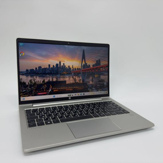 Ультрабук HP ProBook 445 G8 / 14" (1920x1080) IPS / AMD Ryzen 5 5600U (6 (12) ядер по 2.3 - 4.2 GHz) / 16 GB DDR4 / 256 GB SSD M.2 NVMe / AMD Radeon RX Vega 7 Graphics / WebCam б/в + Подарунок Мишка та килимок | Зображення 1