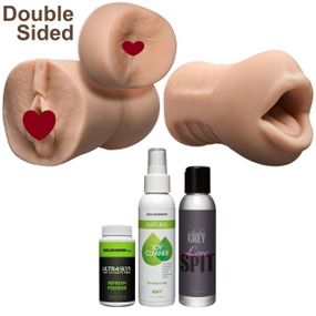 Набор мастурбаторов Doc Johnson The Sasha Grey Experience (2 мастурбатора и аксессуары) sexstyle