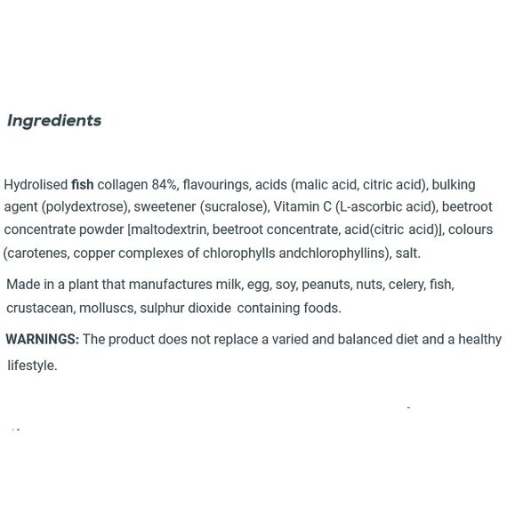 Хондропротектор (для спорту) BioTechUSA Marine Collagen 240 g /20 servings/ Green Tea Lemon | Зображення 1