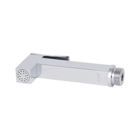 Лійка для гігієнічного душу Qtap Rucni прямоугольна QTCRMB120 Chrome (Bidet)