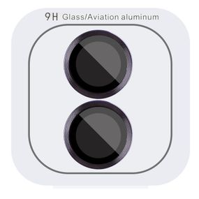 Захисне скло Metal Classic на камеру (в упак.) для Apple iPhone 16 (6.1") / 16 Plus (6.7") Чорний / Black