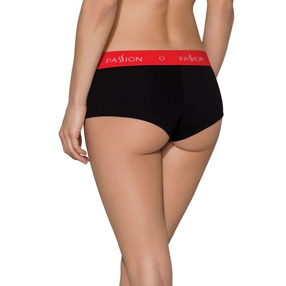 Трусики-шортики Passion PS003 PANTIES S, black | Зображення 1