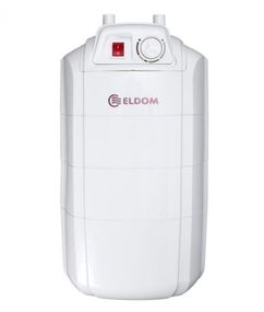 Водонагрівач Eldom EXTRA LIFE 7 л, під миттям 1500 Вт, "мокрий" ТЕН, вертикальний, прямокутний, білий (72324PMP)