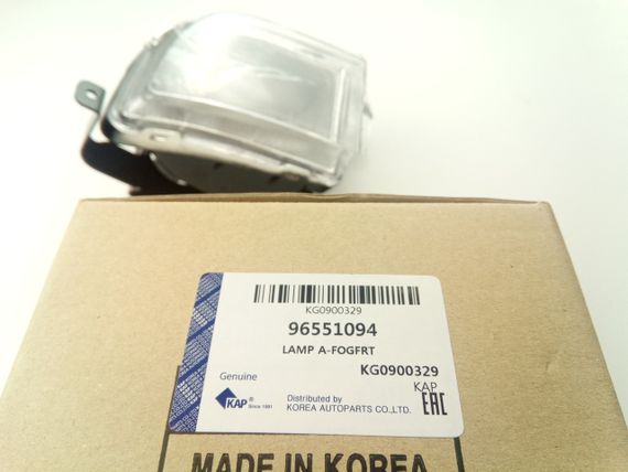 Фара протитуманна Lacetti седан, ''KAP'' Корея (96551094) права (KG0900329) | Зображення 2