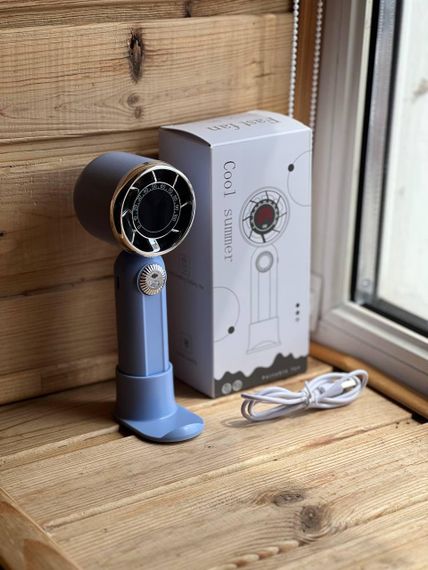 Вентилятор портативный настольный ручной fan AND LY-954 | Зображення 2